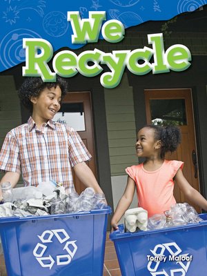 cover image of We Recycle
